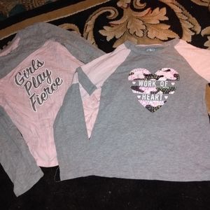 2 long sleeve shirts